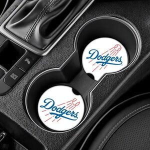 LA Dodgers Car Coasters